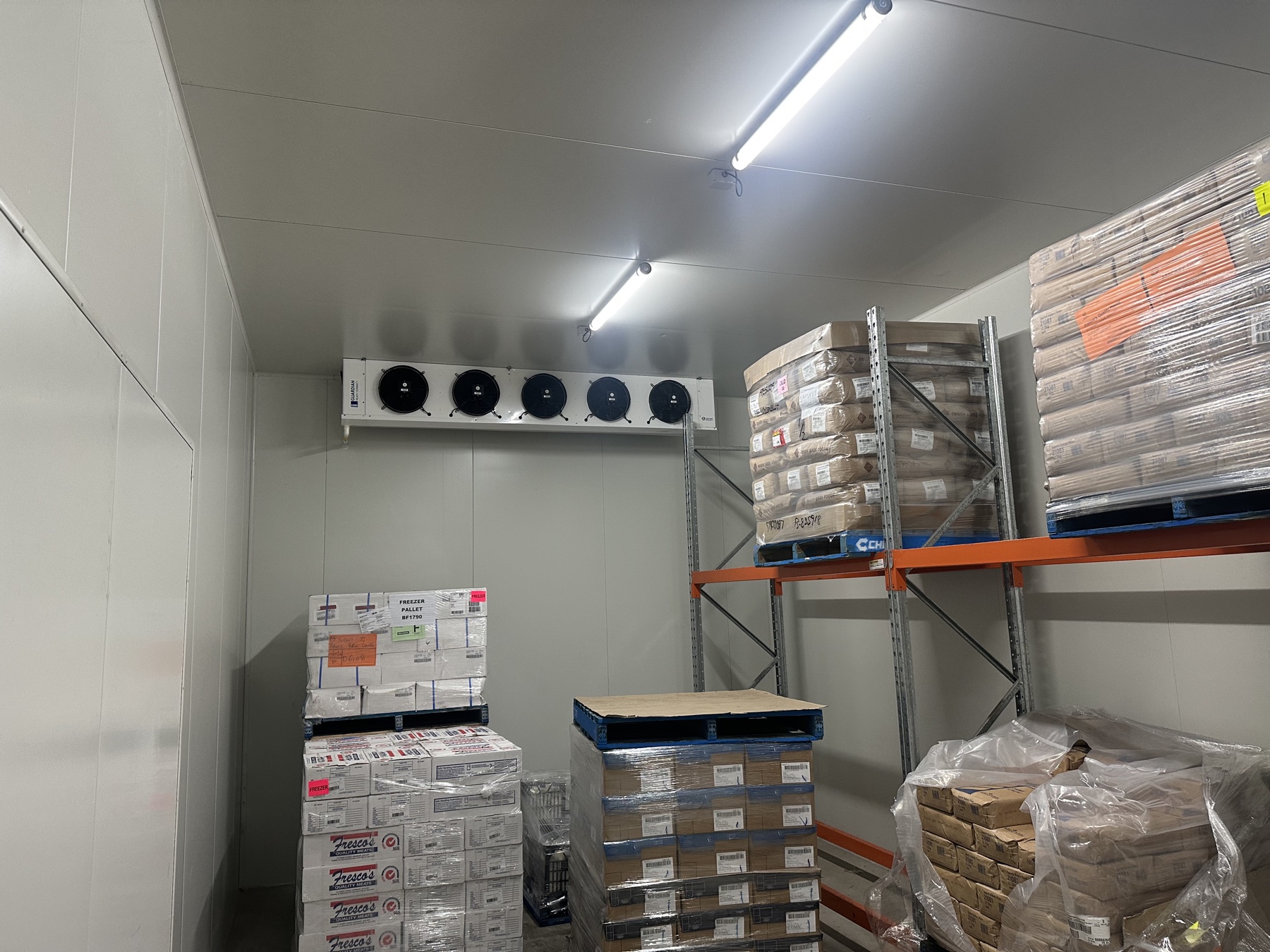 Commercial refrigeration plant pictured on Ocean Air Mackay’s current website